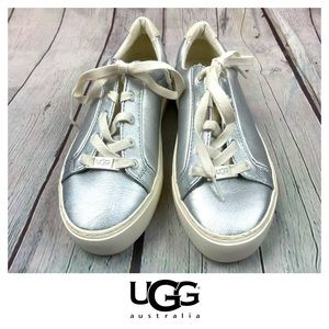 UGG Zillo leather low top sneakers